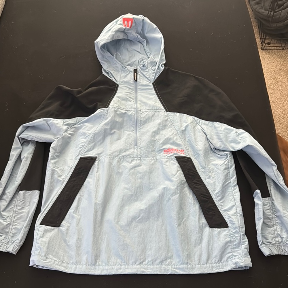 Adidas Originals Adventure Mens Windbreaker 1/4 Zip